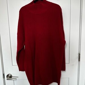 Gap Long Sleeve Red Women's Sweater